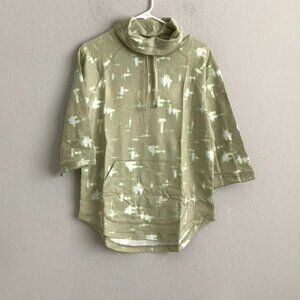 Isaac Mizrahi Live! Soho French Terry Pullover Hoodie - Sage (Sz XS) a491914